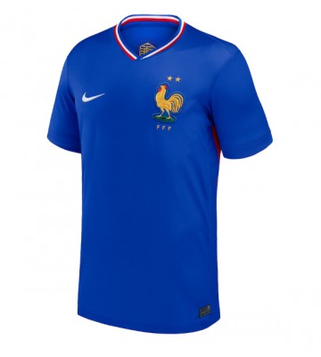 France Replica Home Stadium Shirt Euro 2024 Short Sleeve